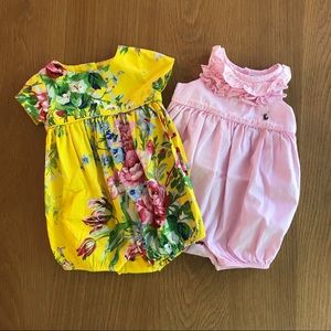 Ralph Lauren summer romper bundle